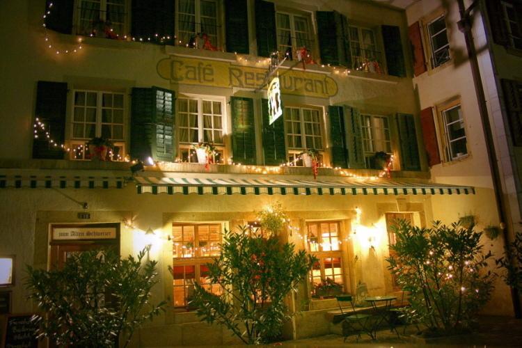 Hotel Zum Alten Schweizer Twann Exterior foto